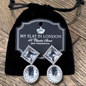 My Flat In London - Estate Post Drop Earrings